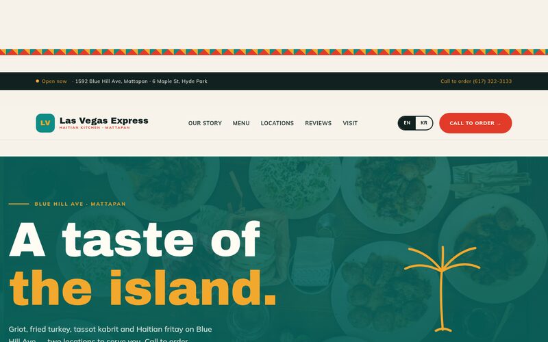 Las Vegas Express website designed by Steady Stream